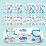 Juniper CLEAN 24 Pack Hand Sanitizing Wipes, All-Purpose Cleaner for Bathroom, Kitchen, Office, 1728 Count Soft Flow with Gift Basket