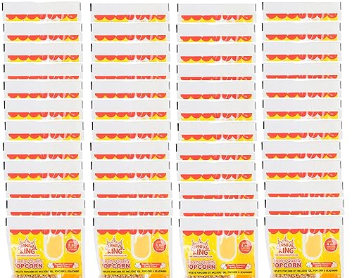 King All-In-One Popcorn Kit for 4 oz. Poppers 48 PACK Case