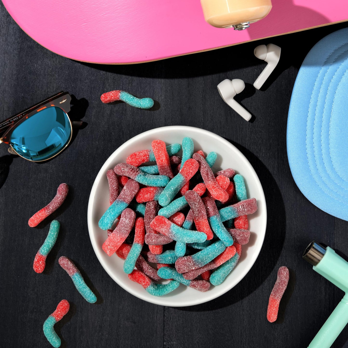 Trolli Sour Brite Crawlers, Very Berry Flavor, 5 Ounce