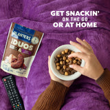 PLANTERS Nut Duos, Flavored Nuts Snack Pack - Cocoa Cashews & Espresso Hazelnuts 5oz