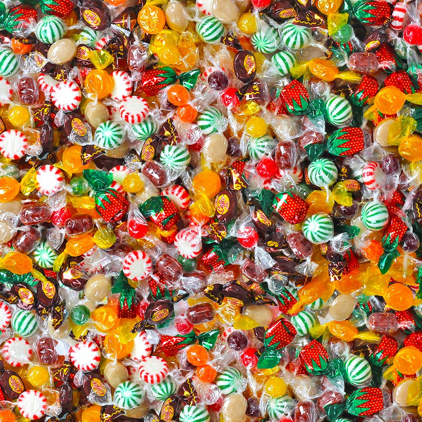 Swirleey Hard Candy Assortment - 3 lb Bulk - Old Fashioned Classic Hard Candy Mix - Assorted Flavors including Root Beer Barrels, Butterscotch