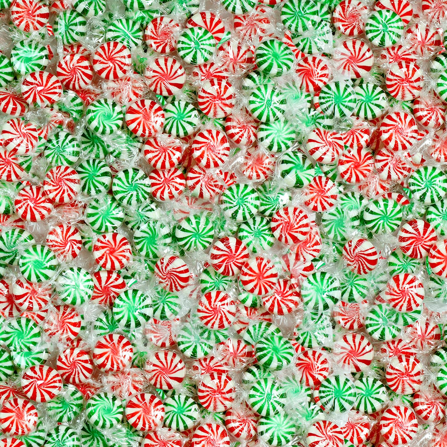 A Great Surprise Starlight Mints Bulk - 5 Pounds - Refreshing Mint Candy Individually Wrapped - Spearmint and Peppermint Hard Candy - Office