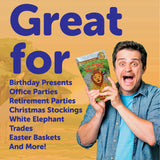 The Original Bag of Poo®, Lion Poo (Lemon Flavor Cotton Candy) Novelty Poop Gag Gift. Free sticker inside.