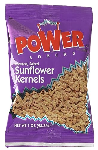 Azar Nut Company Sunflower Kernals, Oil Roasted, Salted, 1-Ounce Bags (Pack of 150)