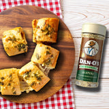 Dan-O's Jalapeño Cheesoning Seasoning, 2.6 oz Bottle, 2 Pack, Cheesy Seasoning for Pizza, Popcorn, Chicken, Bread and More, Sugar Free, Zero Calorie