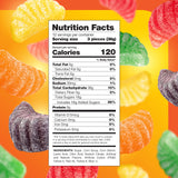 Fruit Slices Jelly Candy - 1 Pound Pack - Old Fashioned Jelly Candy for Holiday Snack Bowls and Gifts - Gelatin Free Jellies - Orange, Grape, Cherry
