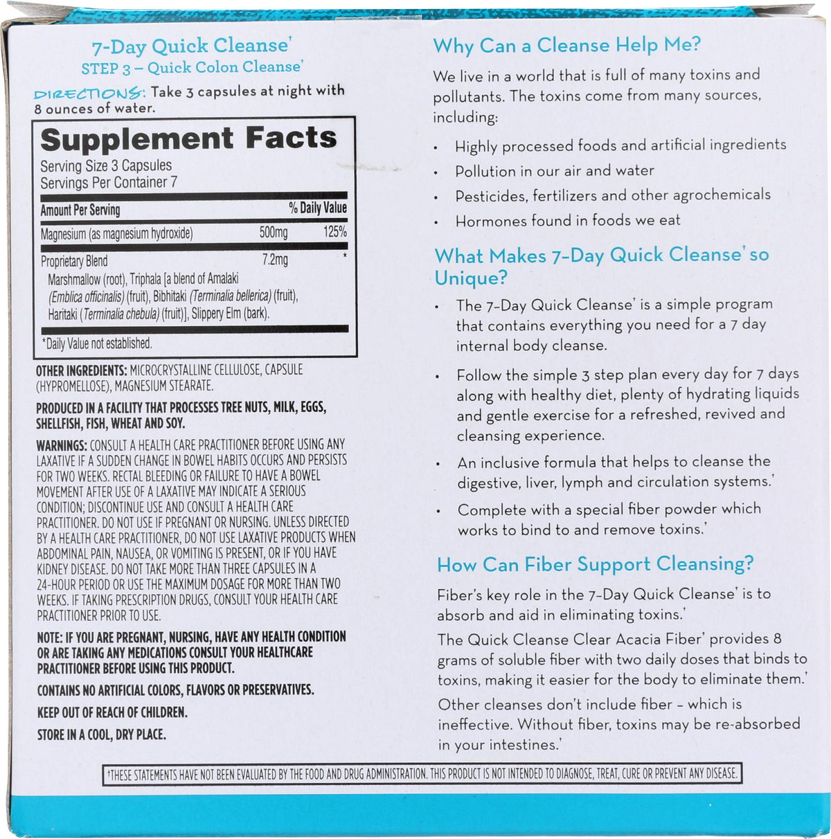 365 Everyday Value, 7 Day Quick Cleanse Kit, 1 oz