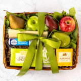 Fruit, Cheese & Meat Classic Gift Basket by Fruitfully For Father's Day, Birthday, Thank You, Sympathy