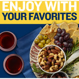 PLANTERS Deluxe Mixed Nuts, Cashews, Almonds, Brazil Nuts Mix, Pistachios, Pecans, Lightly Salted, Snacks for Adults and Kids, Party Snack, 15.25oz
