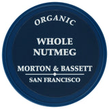 Morton & Bassett Organic Whole Nutmeg, 1.9 OZ