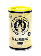 A Cajun Life Blackening Seasoning | Authentic Certified Cajun Blackening Rub, Non-GMO, No MSG, 8 oz