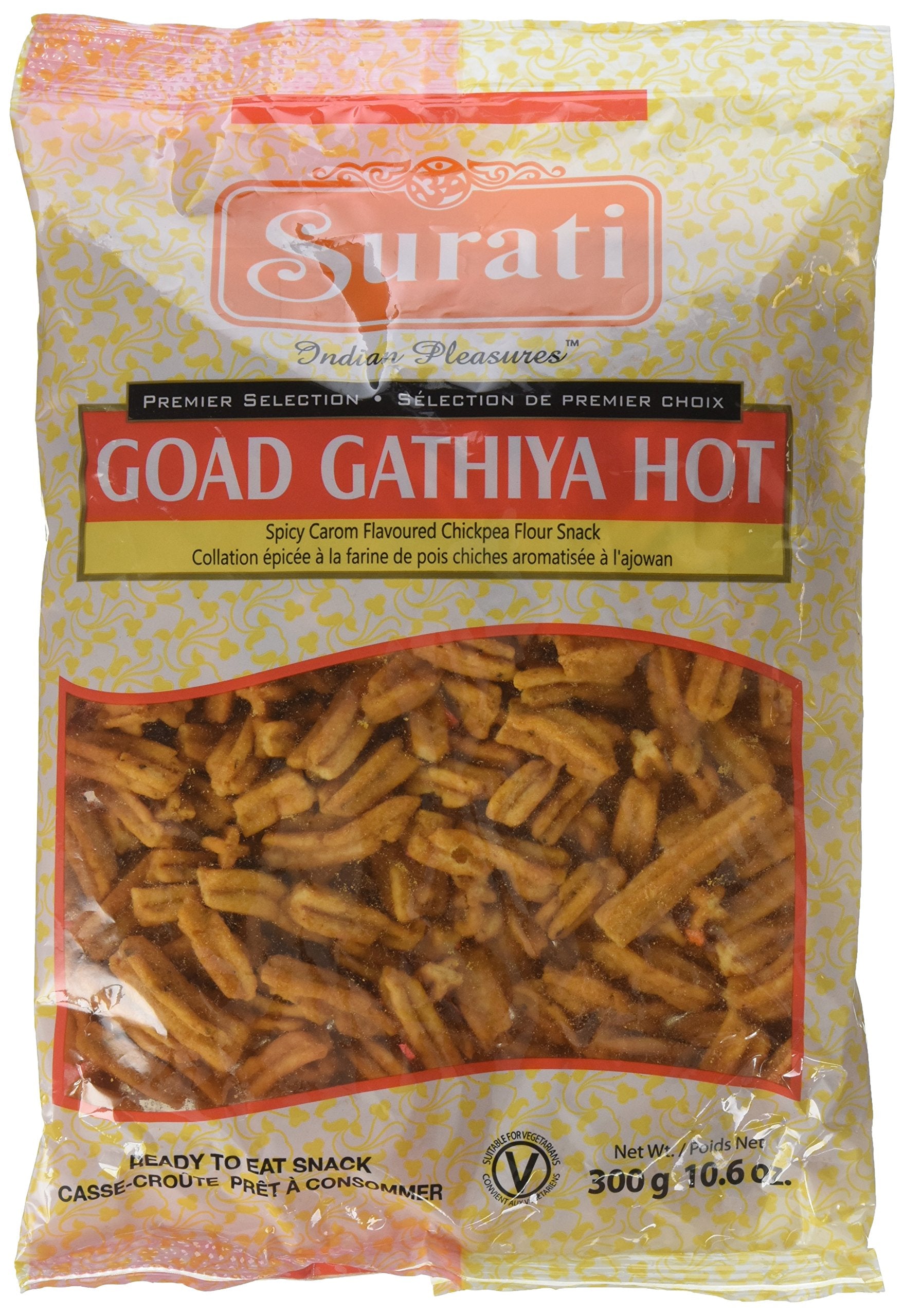Surati, Goad Gathiya Hot, 300 Grams(gm)