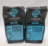 HEB Cafe Ole Snickernut Cookie ground coffee, medium roast 12oz 2pk, 2