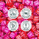SmartSweets SweetChews Chewy Candy, Gluten Free, Plant Based, Healthy Snacks for Adults & Kids, Low Sugar, Pink Punch & Cherry Lemonade, No Artificial