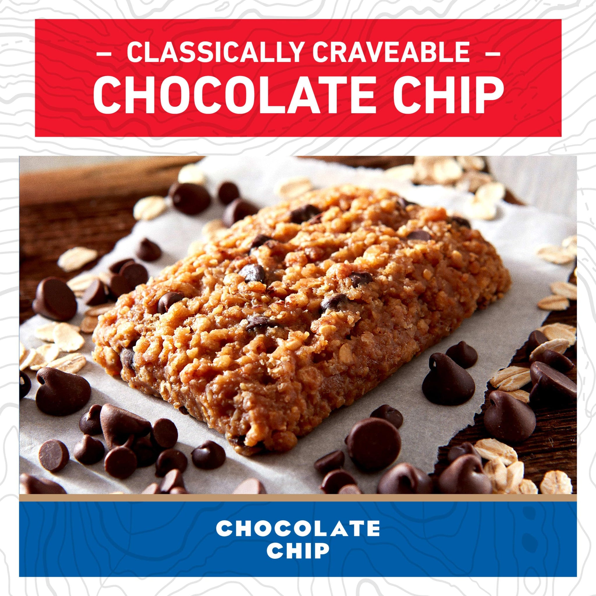 CLIF BAR - Energy Protein Bars - Chocolate Chip - Made with Organic Oats - Energy Bars - Non-GMO - (1 Count)