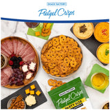 Snack Factory Garlic Parmesan Pretzel Crisps, 14 OZ Party Size Bag