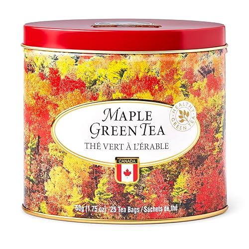 Canada True Maple Green Tea with 100% Canadian Maple Syrup