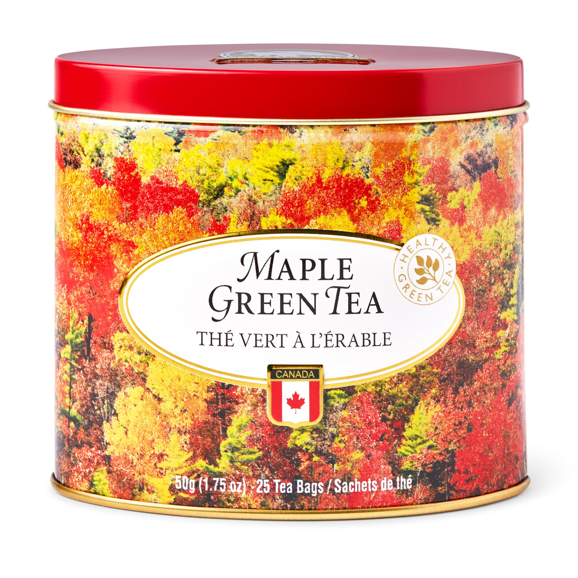 Canada True Maple Green Tea with 100% Canadian Maple Syrup