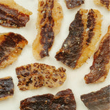 Beefy Meat Chips Original Flavor | 13g Protein Per Serving, Only 2 Ingredients, Prime Brisket Jerky Chips with Real Salt | High Protein Zero Sugar
