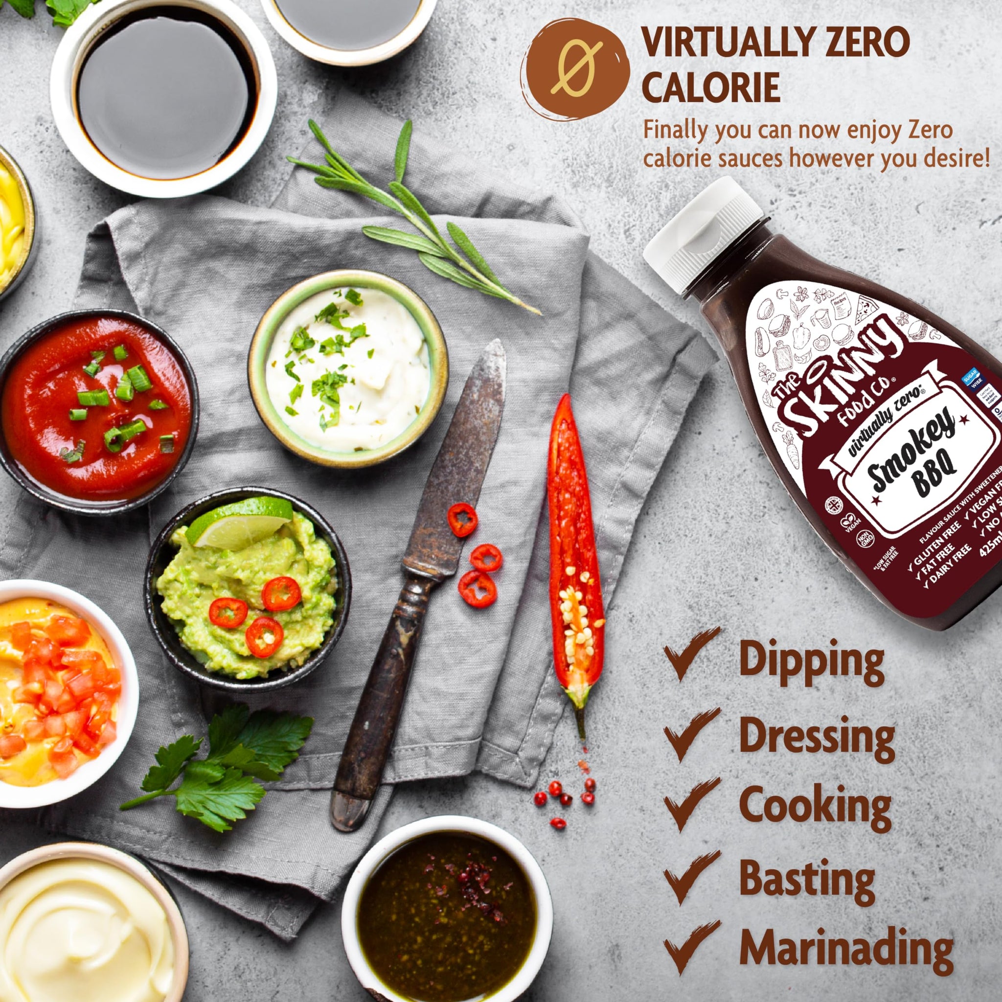 Skinny Foods Sauce (Smokey BBQ)