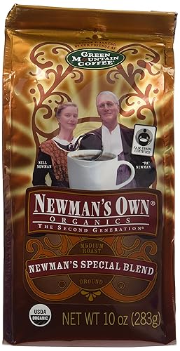 Newman's Own Organic Special Blend Ground Coffee, 10-Ounce Bags (Pack of 3)