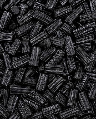 Black Australian Licorice - 1.5 lb Bulk Soft Chewy Candy - Rich Gourmet Treat Made with Real Licorice Extract - Perfect for Snacking, Sharing
