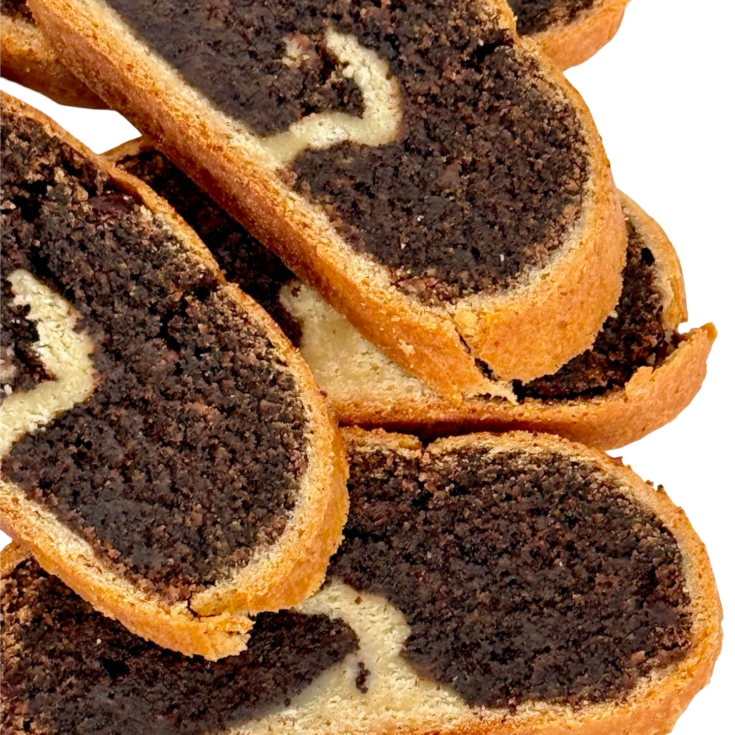 Poppy Seed Strudel | Handmade Pastry | appx 2.25 lb | 36 oz