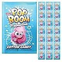 Pop Boom - Cotton Candy Flavor Popping Candy 24 Packs with display box
