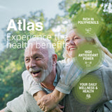 Atlas Organic Cold Pressed Moroccan Extra Virgin Olive Oil, Polyphenol Rich | EVOO From Morocco, Newly Harvested Unprocessed from One Single Family Farm | Trusted by Award-Winning Chefs | 500 mL