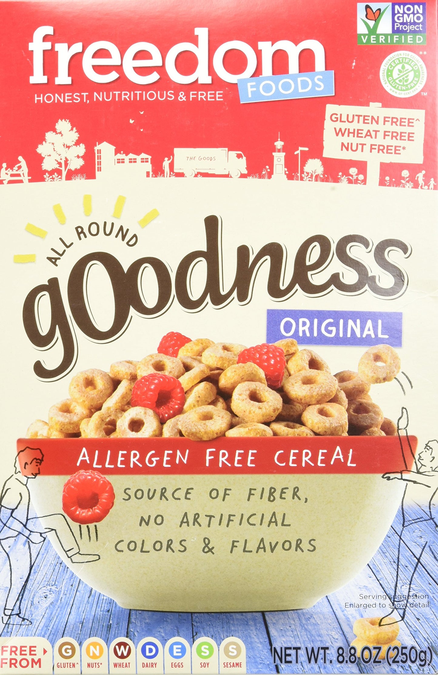 Freedom Foods Cereal All Round Original, 0.56lb