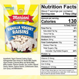 Mariani | Vanilla Yogurt Raisins | Healthy Snacks for Kids & Adults | Gluten Free Snacks | 4 Ounces (Pack of 3)