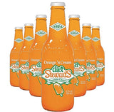 Diet Stewart's Orange 'n Cream Soda, 12 fl oz (24 Glass Bottles)
