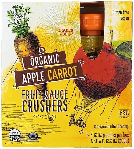 Trader Joe's Organic Apple Carrot Fruit Sauce Crushers