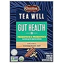 Celestial Seasonings TeaWell Herbal Tea, Gut Health, Organic Cinnamon Oat, 12 Count