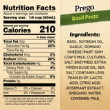 Prego Basil Pesto Sauce, 8 Oz Jar