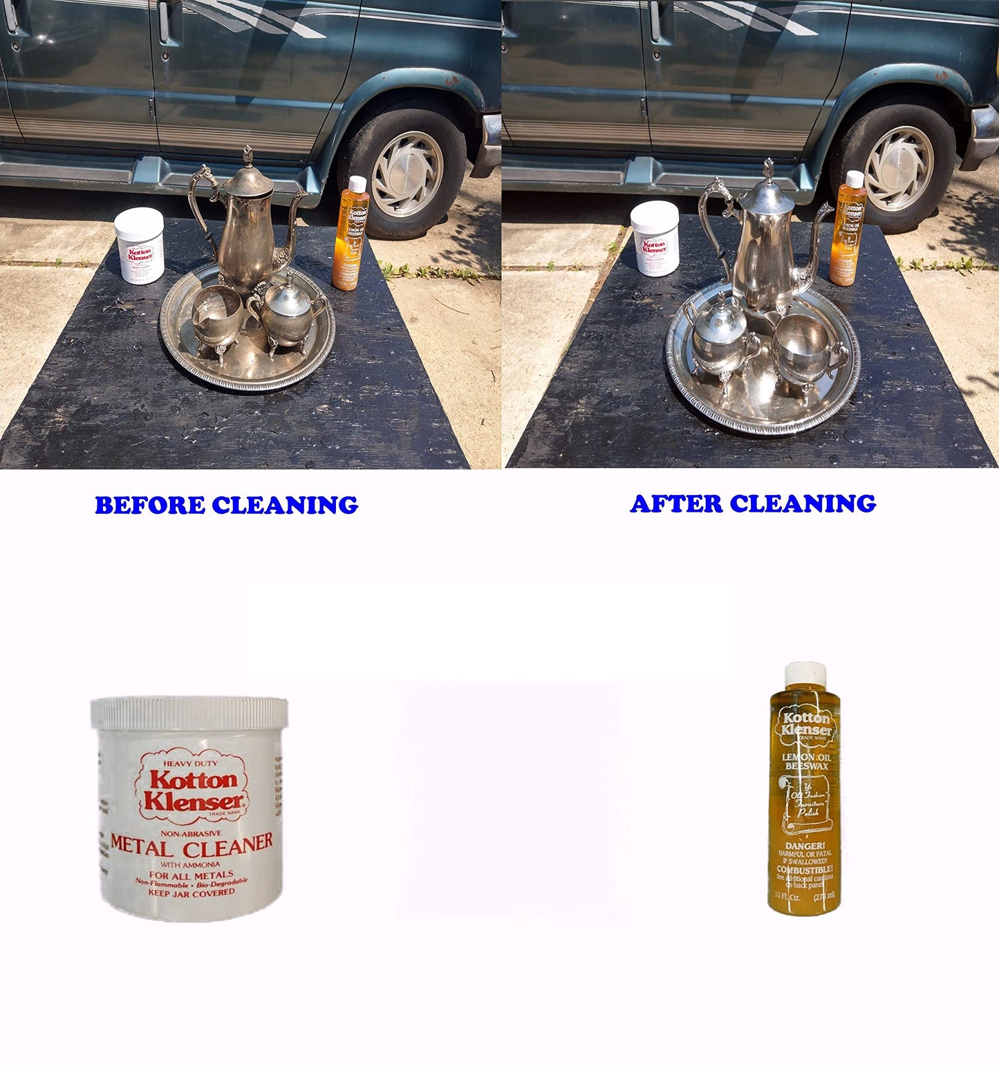 Heavy Duty Kotton Klenser Metal Cleaner 16 Oz.