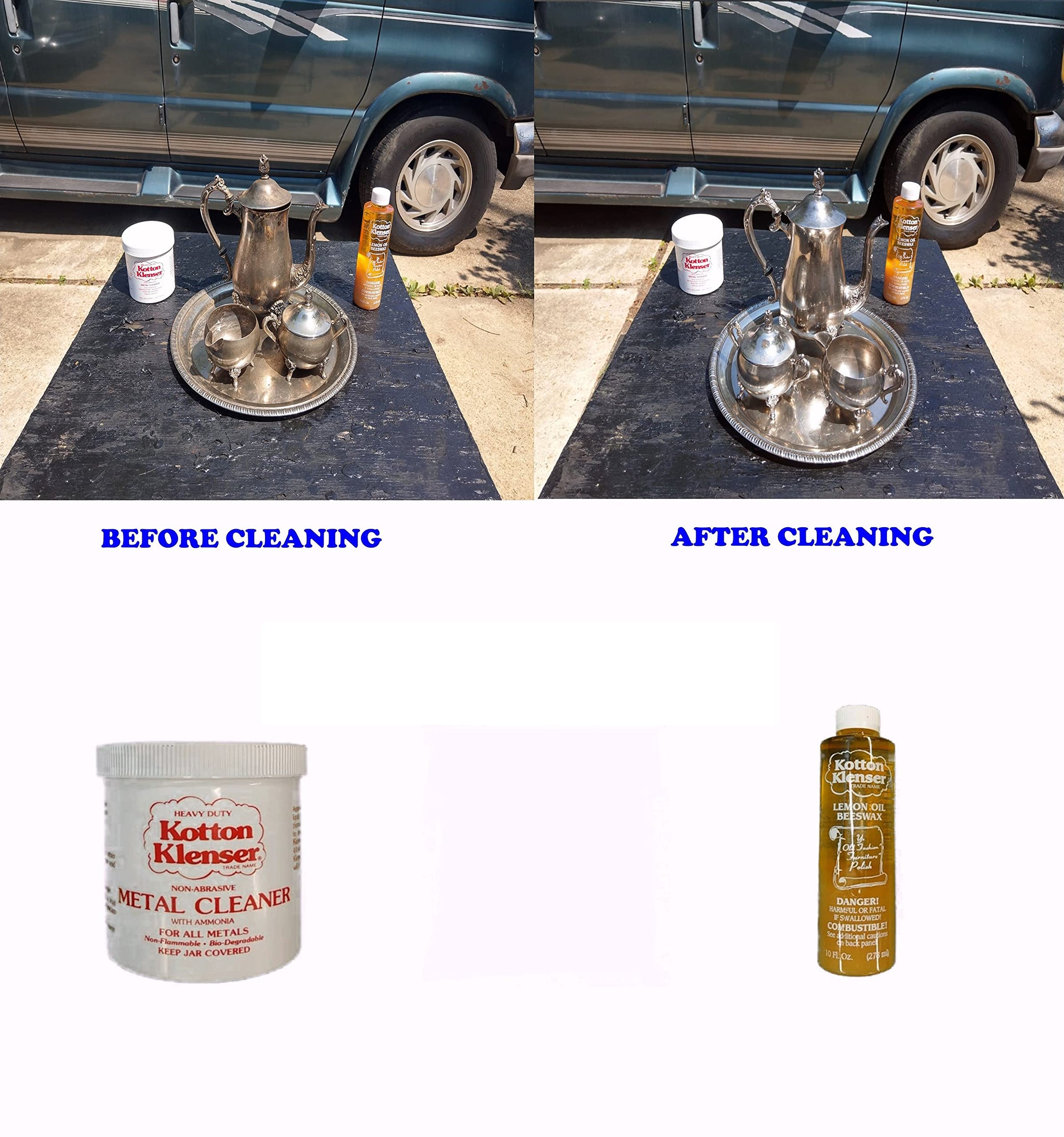 Heavy Duty Kotton Klenser Metal Cleaner 16 Oz.