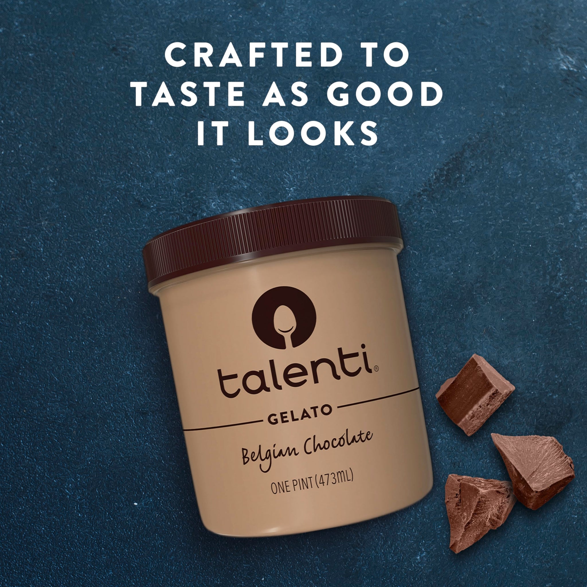 Talenti Gelato Belgian Chocolate 1 pint