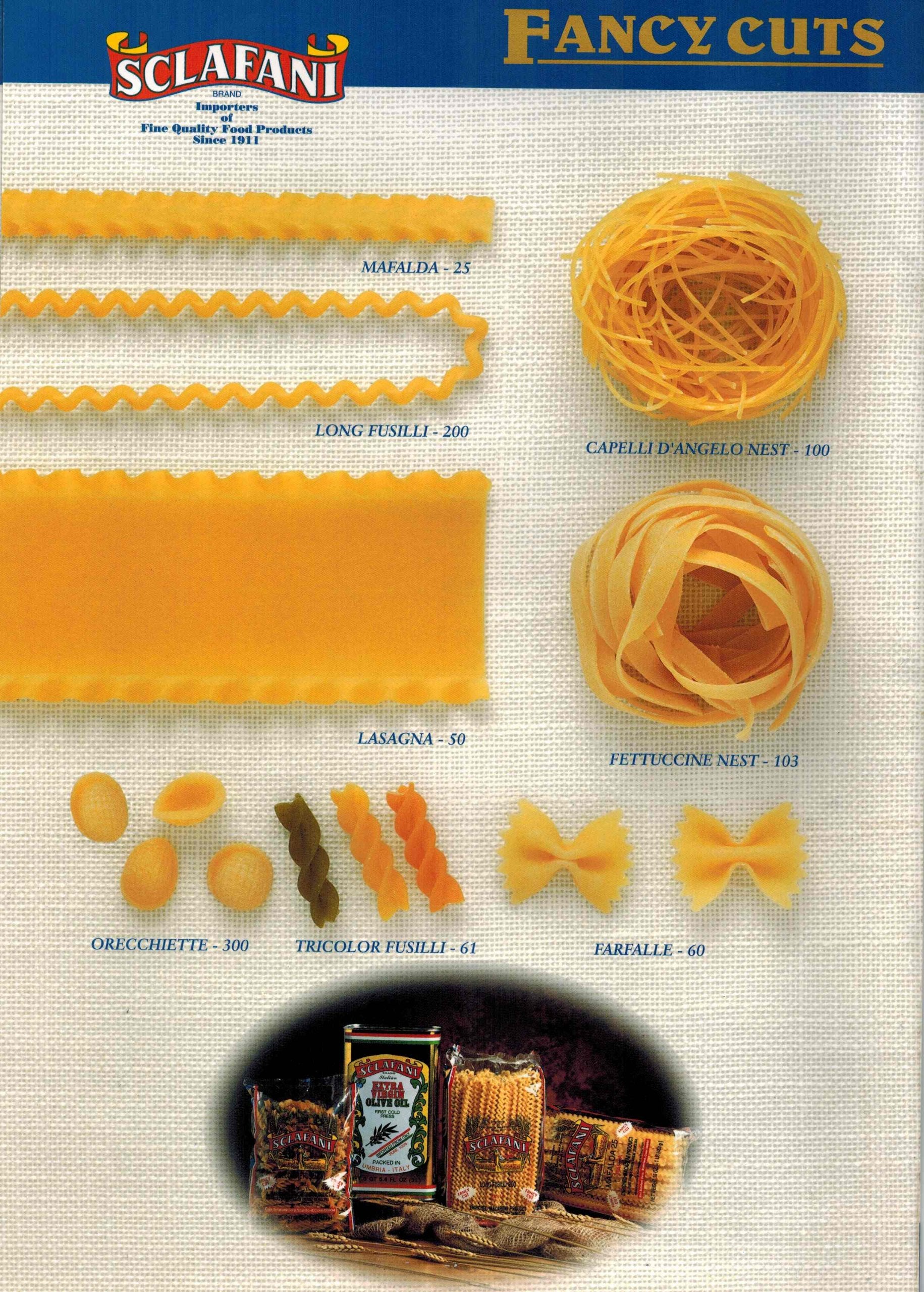Orecchiette Piccole #300 Fancy Cut Pasta Case of Twenty (20) 1 .lb Pouches