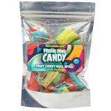 Freeze Dried Candy Fruit Crispy Roll Bites Variety Pack - Crunch Candy Treats - Space Theme Party Favor Gift Idea, 2 oz