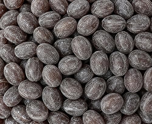 2 lbs Root Beer Candy Drops - Classic Old Fashioned Sugar-Dusted & Sanded Bulk Sweet Treats for Parties, Gifts & Snacking