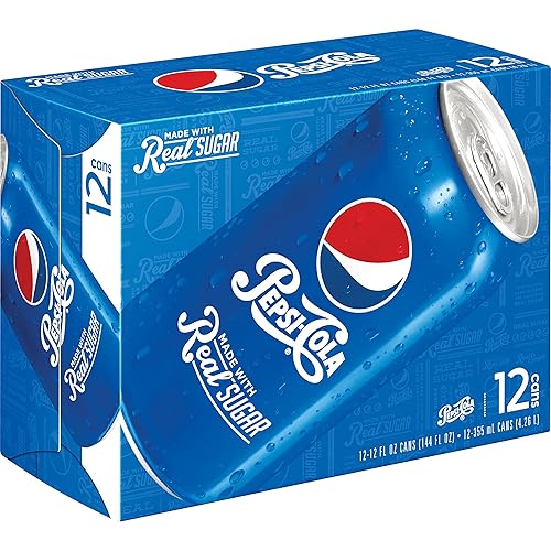 Pepsi Made with Real Sugar, 12 ct