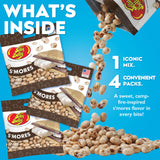 Jelly Belly S’mores Flavored Jelly Beans, 3.5 oz Bags (Pack of 4) - Grab & Go Candy Snack Packs, Kid Friendly Treats, Party Favors, Gift Bags