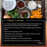 Thai for Two Cooking Kit by Verve CULTURE | USDA-Organic Panang Curry Cooking Kit | Authentic Thai Cuisine | Unique Cooking Gift Set | Vegan