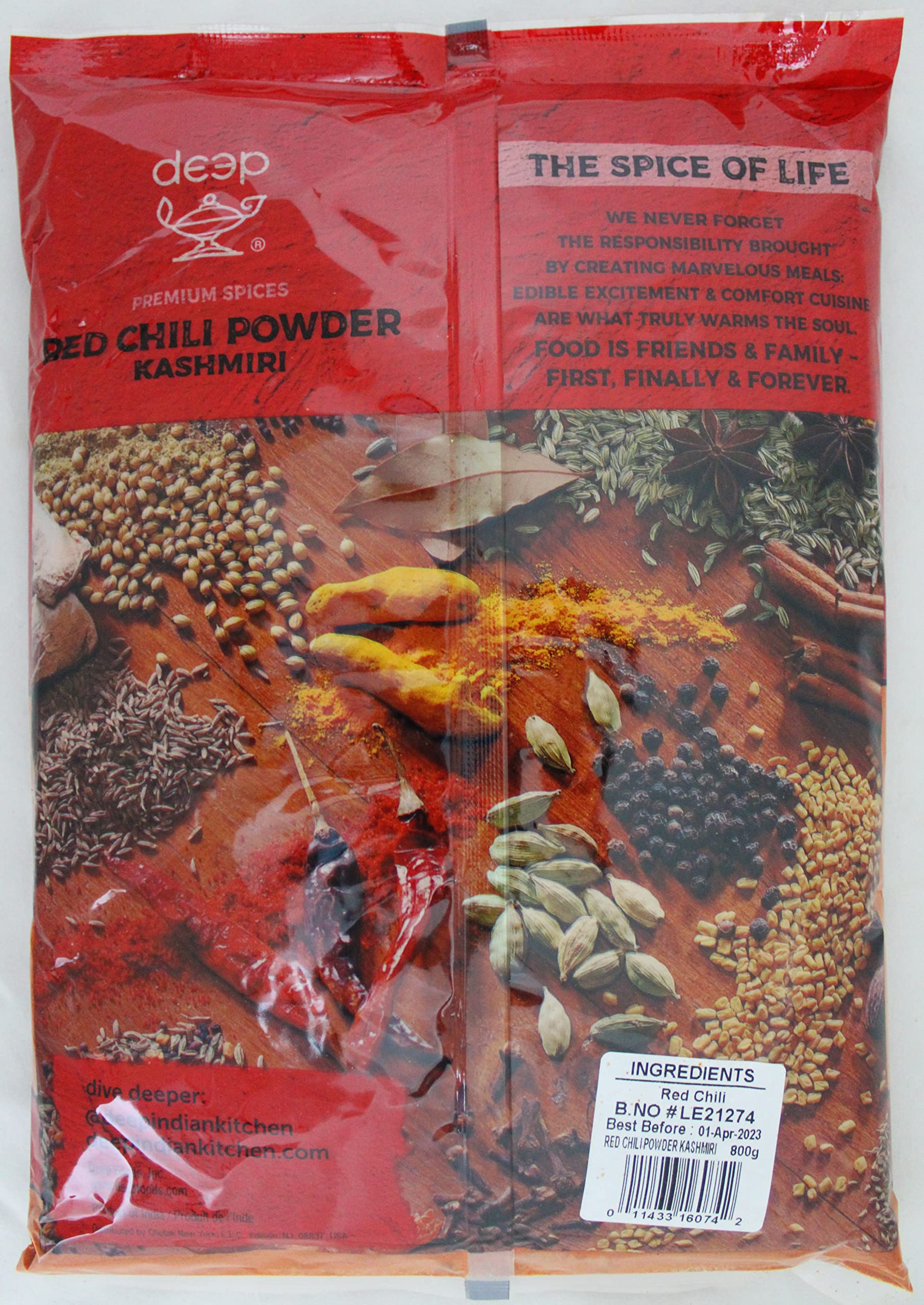 Red Chili Powder Kashmiri 28 Oz