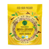 Naturalvert Organic, gluten-free, vegan granola Banana Cinnamon, 2oz (Pack of 5)