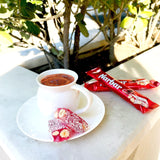 TAFE Narbar - Pomegranate Flavored Turkish Delight with Hazelnut & Coconut - Individually Wrapped Gourmet Candy Bar - Premium Mediterranean Sweet