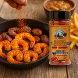 Southern Boyz Outdoors Slobber Knocker Fire Seasoning - Cajun & Creole Heat Seasoning Inspired by SBO All-Purpose - Gluten-Free, No MSG, 6.5 oz