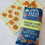 Savor By Susie Garlic & Herb Grain Free Pretzels, 5 OZ