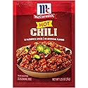 McCormick Hot Chili Seasoning Mix, 1.25 oz (Pack of 12)